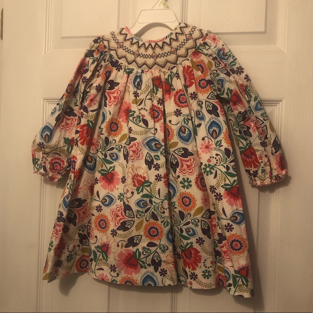 Marmellata floral long sleeve dress